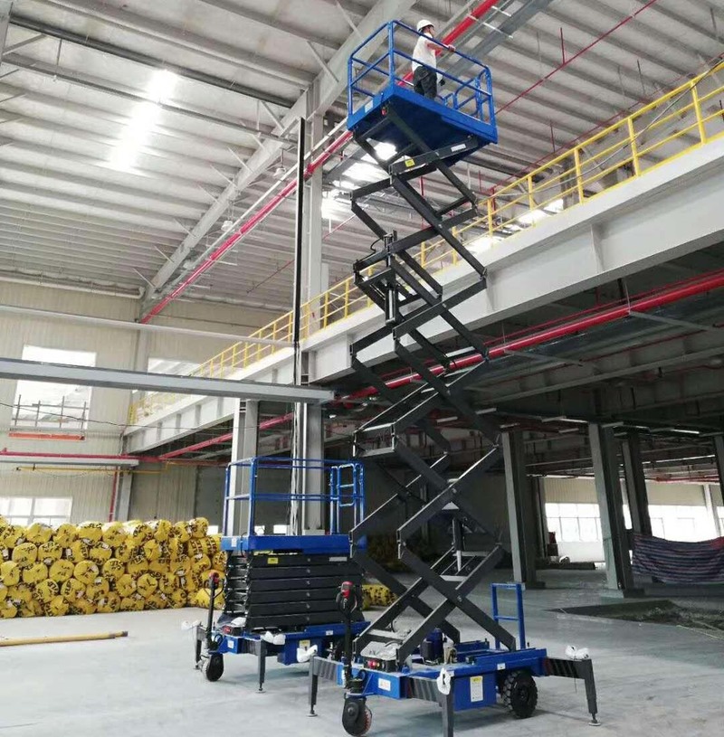 郑州助力行走剪叉式高空作业平台